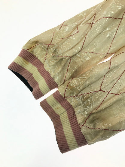 【ジャンク品】【メンズ】 花旅楽団 ハナタビガクダン EMBROIDERED SUKAJAN 金魚 らんちゅう菊 刺繍 スカジャン アウター 145-260121-rt-07-tag サイズ：L カラー：マルチカラー 万代Net店
