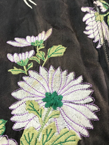 【ジャンク品】【メンズ】 花旅楽団 ハナタビガクダン EMBROIDERED SUKAJAN 金魚 らんちゅう菊 刺繍 スカジャン アウター 145-260121-rt-07-tag サイズ：L カラー：マルチカラー 万代Net店