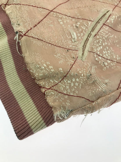 【ジャンク品】【メンズ】 花旅楽団 ハナタビガクダン EMBROIDERED SUKAJAN 金魚 らんちゅう菊 刺繍 スカジャン アウター 145-260121-rt-07-tag サイズ：L カラー：マルチカラー 万代Net店