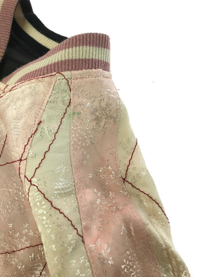 【ジャンク品】【メンズ】 花旅楽団 ハナタビガクダン EMBROIDERED SUKAJAN 金魚 らんちゅう菊 刺繍 スカジャン アウター 145-260121-rt-07-tag サイズ：L カラー：マルチカラー 万代Net店