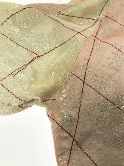 【ジャンク品】【メンズ】 花旅楽団 ハナタビガクダン EMBROIDERED SUKAJAN 金魚 らんちゅう菊 刺繍 スカジャン アウター 145-260121-rt-07-tag サイズ：L カラー：マルチカラー 万代Net店