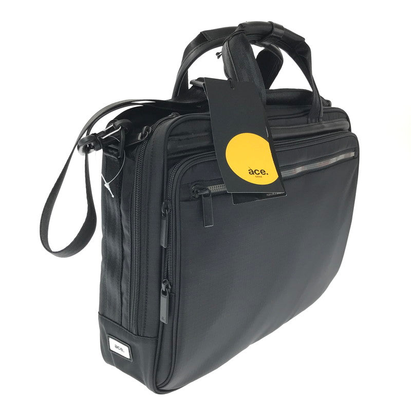 【中古美品】【メンズ】 ACE エース FLEX LITE D 2WAY BRIEF CASE 68405 フレックスライトD 2WAY ブリーフケース ビジネスバッグ カバン 188-260218-na-20-tag カラー：ブラック 万代Net店