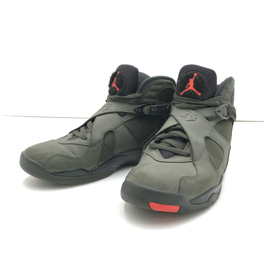 【中古品】【メンズ】 × UNDEFEATED アンデフィーテッド AIR JORDAN 8 RETRO 305381-305 エアジョーダン 8 レトロ スニーカー 靴 160-260204-na-07-tag サイズ：28.5cm US 10.5 カラー：SEQUIOA/MAX ORANGE 万代Net店