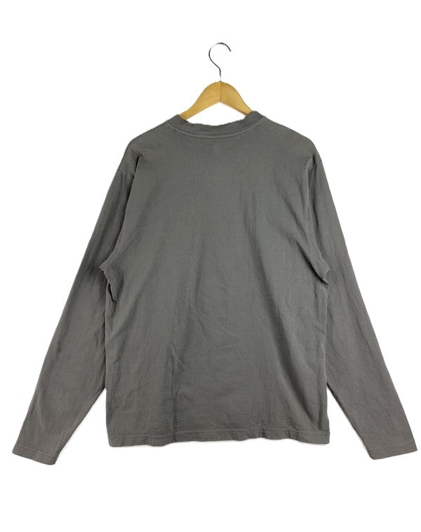 【中古品】【メンズ】 YZY イージー LONG SLEEVE T-SHIRT 537288-03-1 ロングスリーブ Tシャツ 長袖Tシャツ トップス 142-260124-rt-01-tag サイズ：M カラー：グレー系 万代Net店