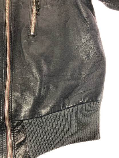 【現状渡し品】【メンズ】 GERMAN ARMY ドイツ軍 40's LEATHER FLIGHT JACKET 推定60～80年代年代 レザーフライトジャケット ヴィンテージ 146-260130-rt-08-tag サイズ：不明 下記参照 カラー：ブラック 万代Net店