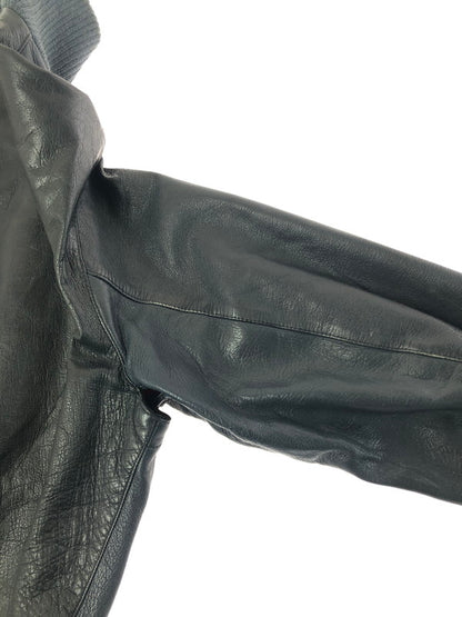 【現状渡し品】【メンズ】 GERMAN ARMY ドイツ軍 40's LEATHER FLIGHT JACKET 推定60～80年代年代 レザーフライトジャケット ヴィンテージ 146-260130-rt-08-tag サイズ：不明 下記参照 カラー：ブラック 万代Net店