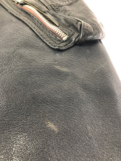 【現状渡し品】【メンズ】 GERMAN ARMY ドイツ軍 40's LEATHER FLIGHT JACKET 推定60～80年代年代 レザーフライトジャケット ヴィンテージ 146-260130-rt-08-tag サイズ：不明 下記参照 カラー：ブラック 万代Net店