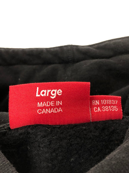 【中古品】【メンズ】 Supreme シュプリーム 21AW BOX LOGO HOODED SWEATSHIRT ボックス ロゴ フーデッド スウェットシャツ パーカー トップス 149-260320-rt-18-tag サイズ：L カラー：ブラック 万代Net店