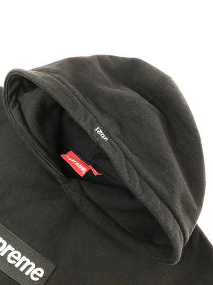 【中古品】【メンズ】 Supreme シュプリーム 21AW BOX LOGO HOODED SWEATSHIRT ボックス ロゴ フーデッド スウェットシャツ パーカー トップス 149-260320-rt-18-tag サイズ：L カラー：ブラック 万代Net店