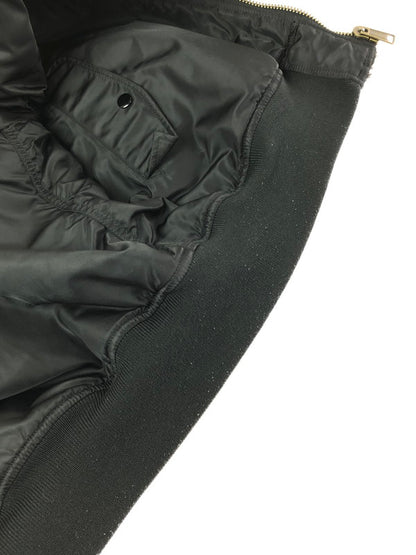 【メンズ】 Supreme シュプリーム 22AW FAUX FUR REVERSIBLE MA-1 BLACK フェイク ファー リバーシブル MA-1 アウター 149-260320-rt-30-tag サイズ：L カラー：ブラック 万代Net店