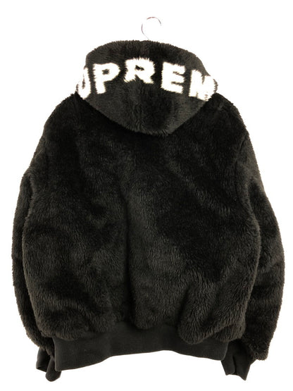 【メンズ】 Supreme シュプリーム 22AW FAUX FUR REVERSIBLE MA-1 BLACK フェイク ファー リバーシブル MA-1 アウター 149-260320-rt-30-tag サイズ：L カラー：ブラック 万代Net店
