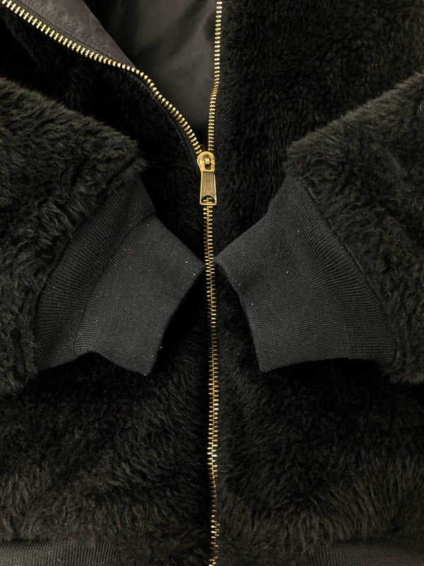 【メンズ】 Supreme シュプリーム 22AW FAUX FUR REVERSIBLE MA-1 BLACK フェイク ファー リバーシブル MA-1 アウター 149-260320-rt-30-tag サイズ：L カラー：ブラック 万代Net店