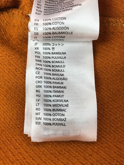 【中古品】【メンズ】 BRIXTON ブリクストン UNION ZIP FLANNEL SHIRT RUSTIC CARAMEL 01474 ユニオン ジップ フランネル シャツ 142-260121-rt-14-tag サイズ：L カラー：オレンジ系 万代Net店