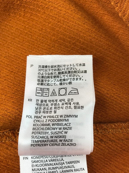 【中古品】【メンズ】 BRIXTON ブリクストン UNION ZIP FLANNEL SHIRT RUSTIC CARAMEL 01474 ユニオン ジップ フランネル シャツ 142-260121-rt-14-tag サイズ：L カラー：オレンジ系 万代Net店