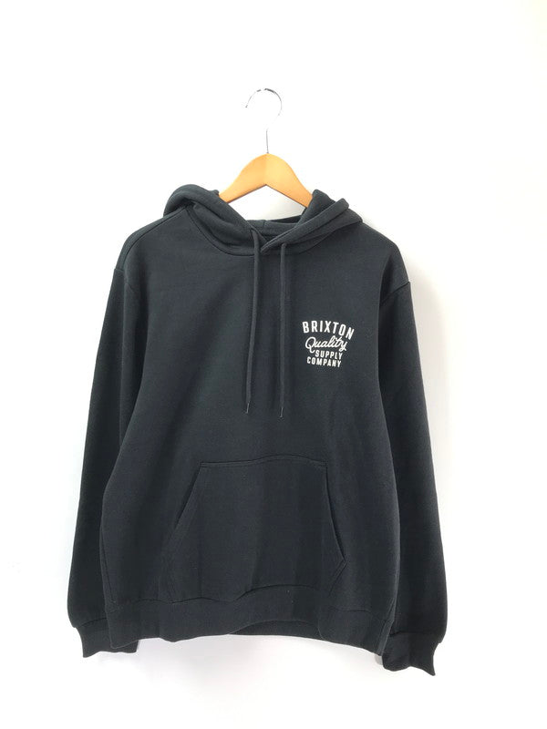 【中古美品】【メンズ】 BRIXTON ブリクストン HUBAL HOODIE 22595 フバル フーディー パーカー 142-260212-rt-18-tag サイズ：M カラー：ブラック 万代Net店