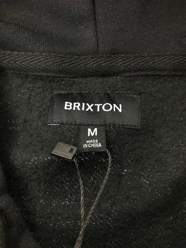 【中古美品】【メンズ】 BRIXTON ブリクストン HUBAL HOODIE 22595 フバル フーディー パーカー 142-260212-rt-18-tag サイズ：M カラー：ブラック 万代Net店