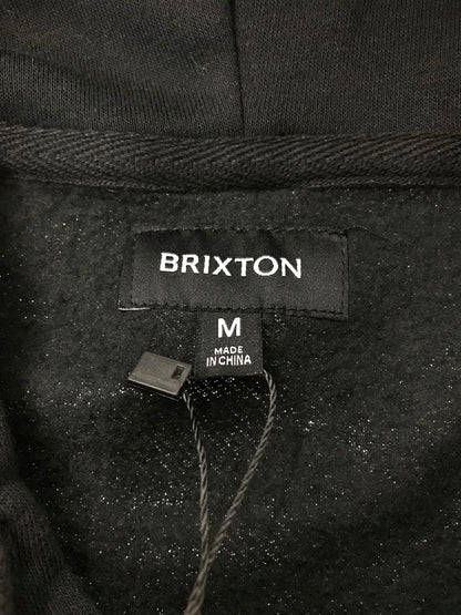 【中古美品】【メンズ】 BRIXTON ブリクストン HUBAL HOODIE 22595 フバル フーディー パーカー 142-260212-rt-18-tag サイズ：M カラー：ブラック 万代Net店