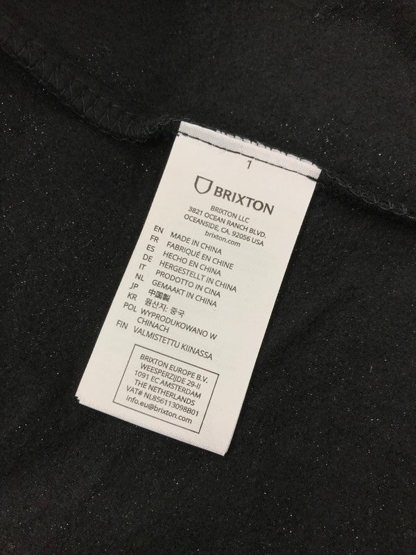【中古品】【メンズ】 BRIXTON ブリクストン VOID HOODIE 22793 ヴォイド フーディー パーカー 142-260212-rt-17-tag サイズ：M カラー：ブラック 万代Net店