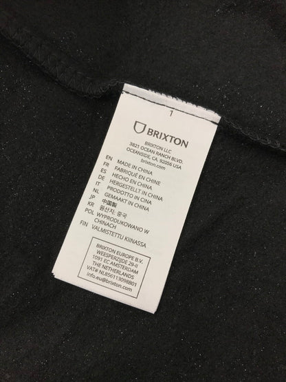 【中古品】【メンズ】 BRIXTON ブリクストン VOID HOODIE 22793 ヴォイド フーディー パーカー 142-260212-rt-17-tag サイズ：M カラー：ブラック 万代Net店