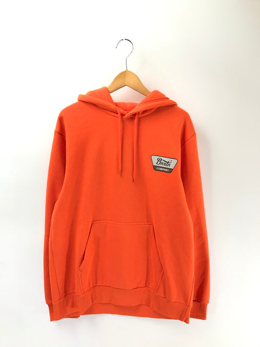 【中古美品】【メンズ】 BRIXTON ブリクストン LINWOOD HOODIE 22337 リンウッド フーディー パーカー 142-260212-rt-13-tag サイズ：L カラー：オレンジ 万代Net店