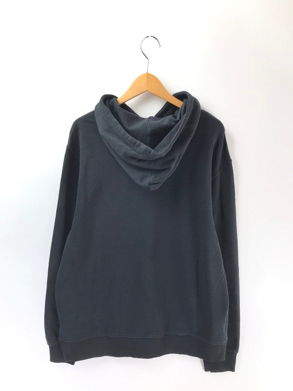 【中古品】【メンズ】 BRIXTON ブリクストン VARSITY BROKEN IN HOODY 22644 バーシティ ブロークン フーディー パーカー 142-260212-rt-16-tag サイズ：L カラー：ブラック 万代Net店