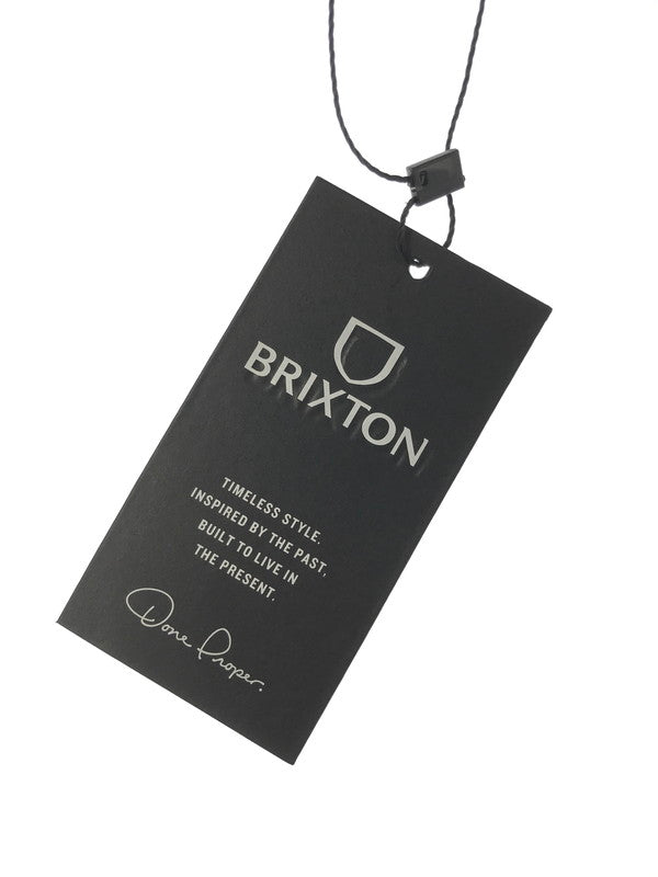 【中古品】【メンズ】 BRIXTON ブリクストン VARSITY BROKEN IN HOODY 22644 バーシティ ブロークン フーディー パーカー 142-260212-rt-16-tag サイズ：L カラー：ブラック 万代Net店