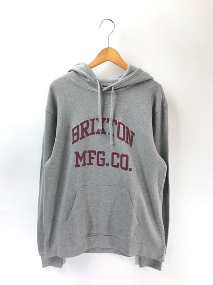 【中古品】【メンズ】 BRIXTON ブリクストン VARSITY BROKEN IN HOODY 22644 バーシティ ブロークン フーディー パーカー 142-260212-rt-14-tag サイズ：L カラー：グレー 万代Net店