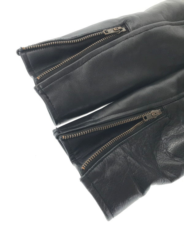 【中古品】【メンズ】 Softmachine ソフトマシーン PEBELS JK LEATHER MA-1 エベルス ジャケット レザー MA-1 142-260212-rt-10-tag サイズ：L カラー：カーキ 万代Net店