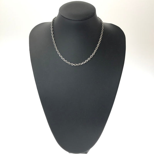 【中古品】【メンズ】 SAAD サード S.STEEL ステンレススチール あずきチェーンネックレス アクセサリー 191-260623-na-08-tagh カラー：シルバー 万代Net店