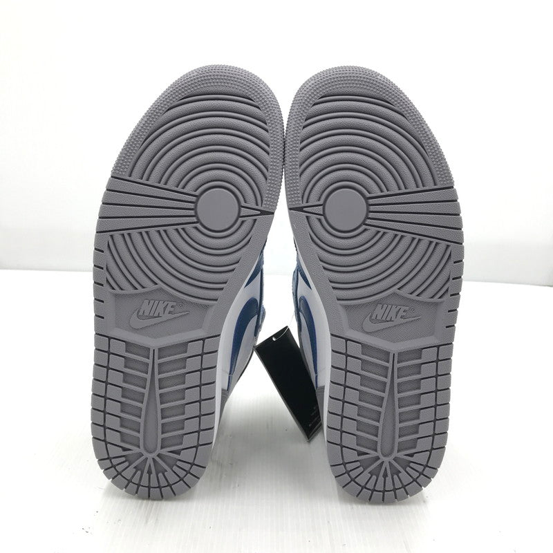 【中古美品】【メンズ】 NIKE ナイキ AIR JORDAN 1 HIGH OG DZ5485-410 エアジョーダン 1 ハイ スニーカー 靴 160-260126-na-01-tag サイズ：28cm US 10 カラー：TRUE BLUE/WHITE-CEMENT GREY 万代Net店