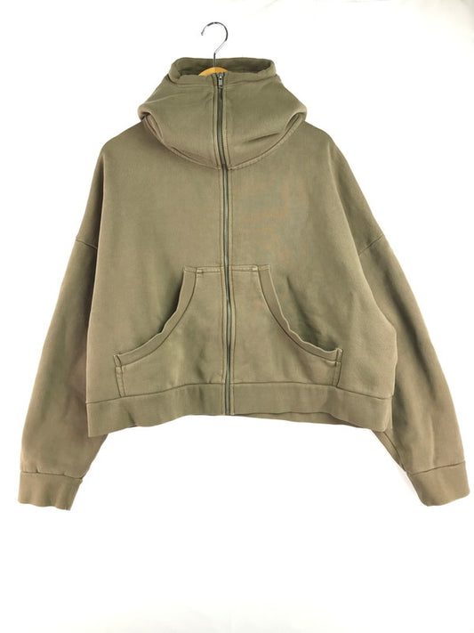 【中古品】【メンズ】 ENTIRE STUDIOS エンタイア スタジオ FULL ZIP ES2106RHS フルジップパーカー トップス 141-260123-rt-05-tag サイズ：S カラー：カーキ 万代Net店