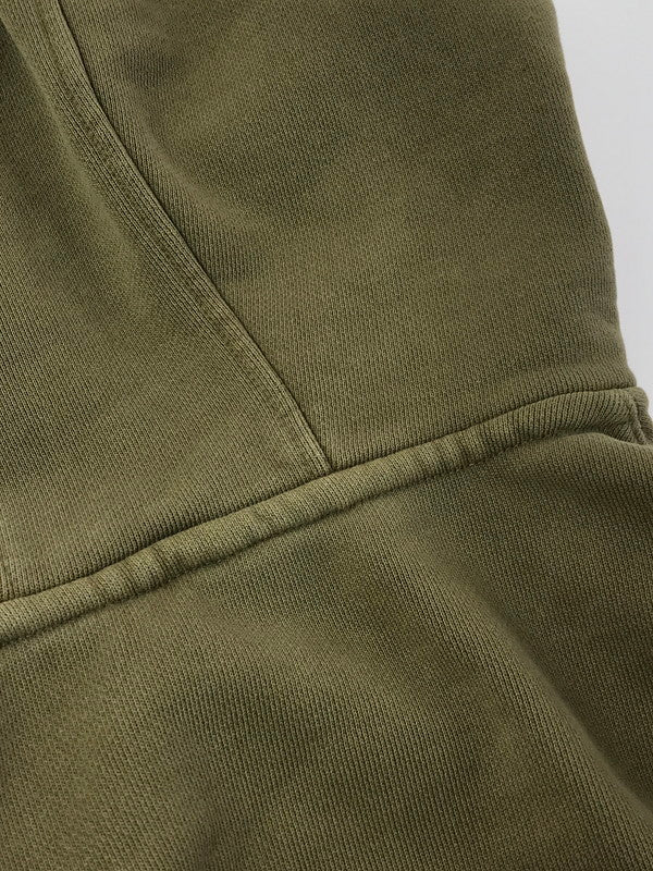 【中古品】【メンズ】 ENTIRE STUDIOS エンタイア スタジオ FULL ZIP ES2106RHS フルジップパーカー トップス 141-260123-rt-05-tag サイズ：S カラー：カーキ 万代Net店