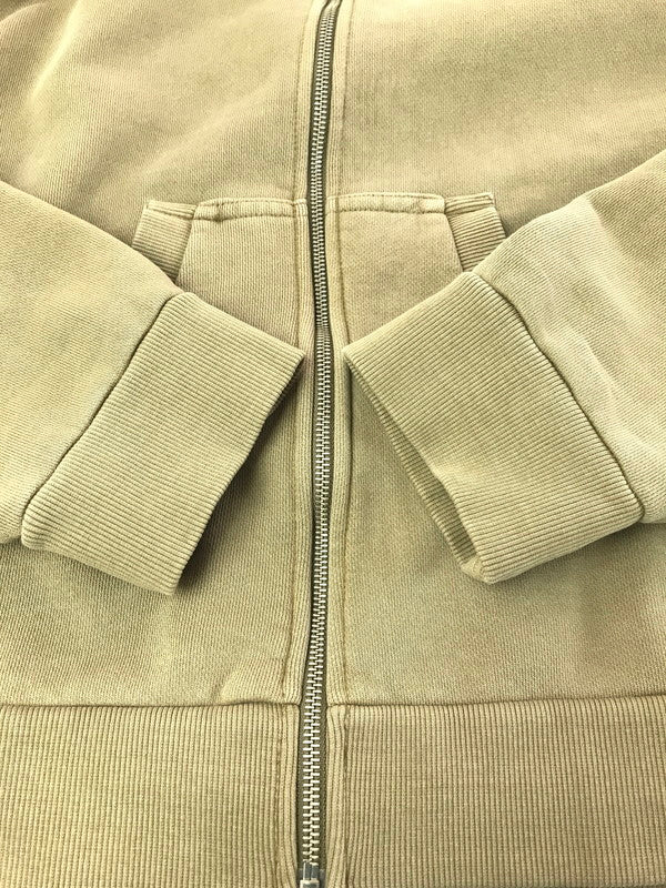 【中古品】【メンズ】 ENTIRE STUDIOS エンタイア スタジオ FULL ZIP ES2106RHS フルジップパーカー トップス 141-260123-rt-05-tag サイズ：S カラー：カーキ 万代Net店