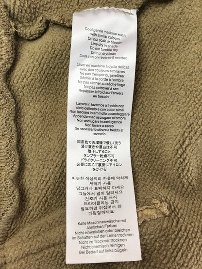 【中古品】【メンズ】 ENTIRE STUDIOS エンタイア スタジオ FULL ZIP ES2106RHS フルジップパーカー トップス 141-260123-rt-05-tag サイズ：S カラー：カーキ 万代Net店