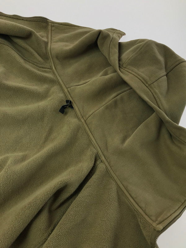 【中古品】【メンズ】 ENTIRE STUDIOS エンタイア スタジオ FULL ZIP ES2106RHS フルジップパーカー トップス 141-260123-rt-05-tag サイズ：S カラー：カーキ 万代Net店