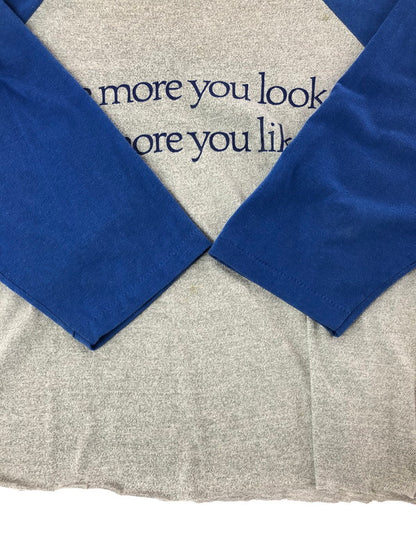 【中古品】【メンズ】 VELVA SHEEN ベルバ シーン 80's MAZDA RAGLAN SLEEVES TEE 80年代 マツダ ラグラン スリーブ Tシャツ ヴィンテージ 146-260505-rt-08-tag サイズ：XL カラー：ブルー/グレー 万代Net店