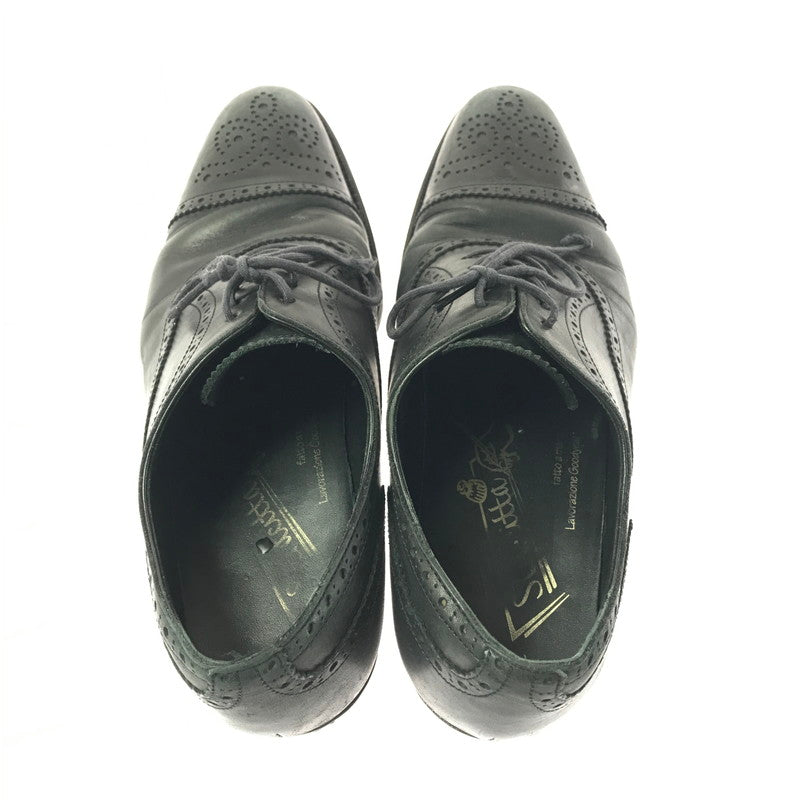 【中古品】【メンズ】 STRACITTA ストラチッタ DRESS SHOES BM1401 ドレス シューズ ブーツ 靴 164-260214-rt-06-tag サイズ：7 カラー：ブラック 万代Net店