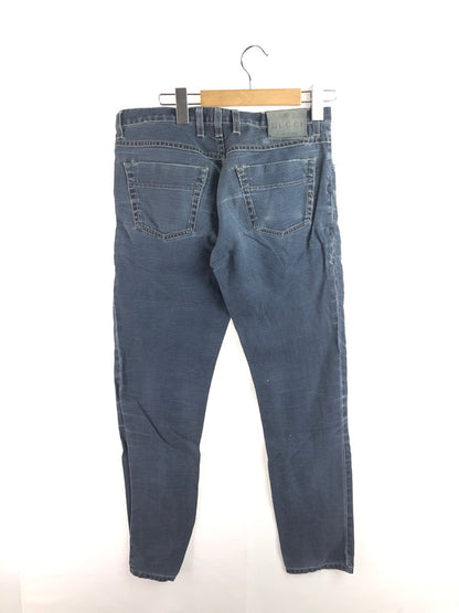 【現状渡し品】【メンズ】 GUCCI グッチ STRAIGHT DENIM PANTS 314419 XZ859 ストレート デニム パンツ ジーンズ ボトムス 152-260127-rt-06-tag サイズ：44 カラー：インディゴ 万代Net店