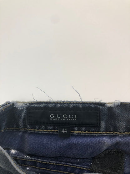【現状渡し品】【メンズ】 GUCCI グッチ STRAIGHT DENIM PANTS 314419 XZ859 ストレート デニム パンツ ジーンズ ボトムス 152-260127-rt-06-tag サイズ：44 カラー：インディゴ 万代Net店