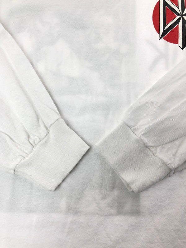 【中古品】【メンズ】 WACKO MARIA ワコマリア × DEAD KENNEDYS デッド・ケネディーズ DEADKENNEDYS-WM-LT01 23AW CREW NECK LONG SLEEVE T-SHIRT 長袖Tシャツ 142-260202-na-02-tag サイズ：M カラー：ホワイト 万代Net店