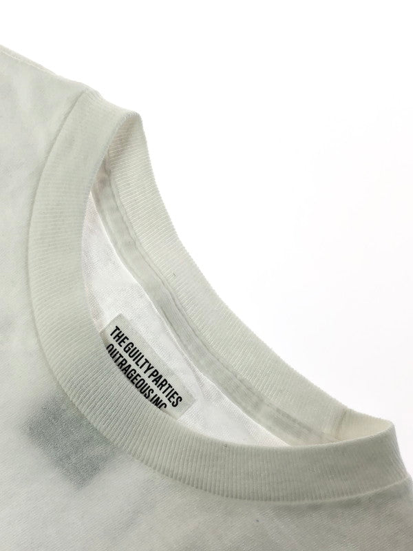 【中古品】【メンズ】 WACKO MARIA ワコマリア × DEAD KENNEDYS デッド・ケネディーズ DEADKENNEDYS-WM-LT01 23AW CREW NECK LONG SLEEVE T-SHIRT 長袖Tシャツ 142-260202-na-02-tag サイズ：M カラー：ホワイト 万代Net店