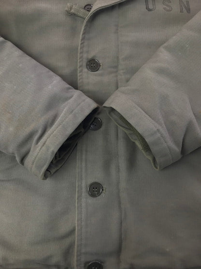 【現状渡し品】【メンズ】 Buzz Rickson's バズリクソンズ N-1 DECK JACKET OLIVE M13795 デッキ ジャケット オリーブ アウター 145-260124-rt-10-tag サイズ：S カラー：オリーブ 万代Net店