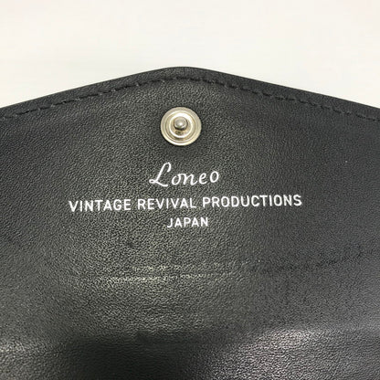【現状渡し品】【メンズ】 VINTAGE REVIVAL PRODUCTIONS ヴィンテージ リバイバル プロダクション LONEO BASIC ロネオ ベーシック 長財布 200-260124-na-07-tag カラー：ネイビー 万代Net店