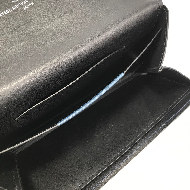 【現状渡し品】【メンズ】 VINTAGE REVIVAL PRODUCTIONS ヴィンテージ リバイバル プロダクション LONEO BASIC ロネオ ベーシック 長財布 200-260124-na-07-tag カラー：ネイビー 万代Net店