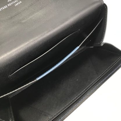【現状渡し品】【メンズ】 VINTAGE REVIVAL PRODUCTIONS ヴィンテージ リバイバル プロダクション LONEO BASIC ロネオ ベーシック 長財布 200-260124-na-07-tag カラー：ネイビー 万代Net店