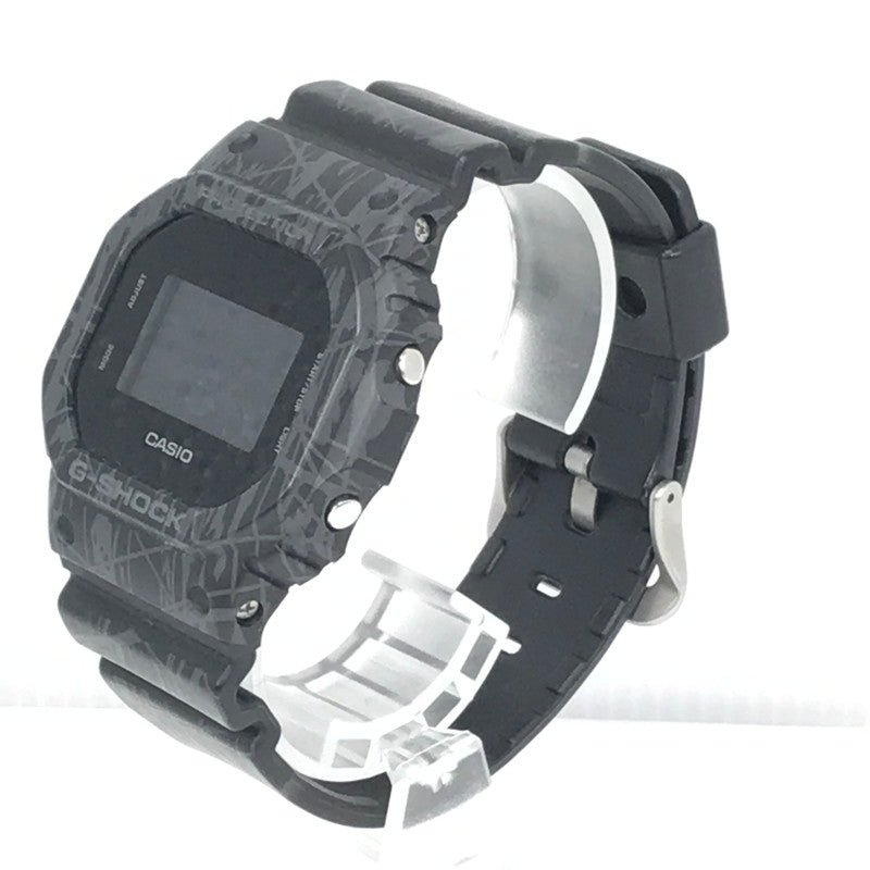 【中古品】【メンズ】 G-SHOCK ジーショック DW-5600SL-1JF 腕時計 196-260124-na-05-tag カラー：ブラック 万代Net店
