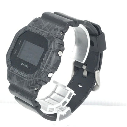 【中古品】【メンズ】 G-SHOCK ジーショック DW-5600SL-1JF 腕時計 196-260124-na-05-tag カラー：ブラック 万代Net店