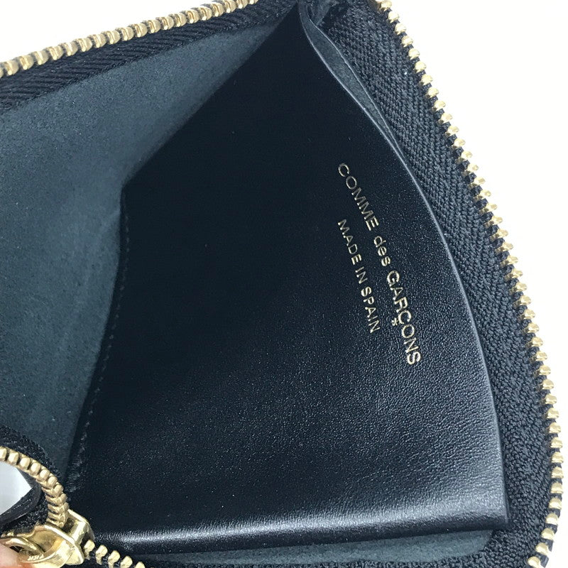 【中古品】【メンズ】 COMME des GARCONS コムデギャルソン CLASSIC LEATHER WALLET SA3100 クラシック レザー ウォレット コインケース 財布 200-260124-na-08-tag カラー：ブラック 万代Net店
