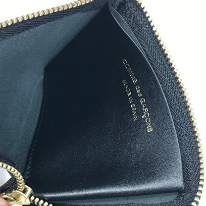 【中古品】【メンズ】 COMME des GARCONS コムデギャルソン CLASSIC LEATHER WALLET SA3100 クラシック レザー ウォレット コインケース 財布 200-260124-na-08-tag カラー：ブラック 万代Net店