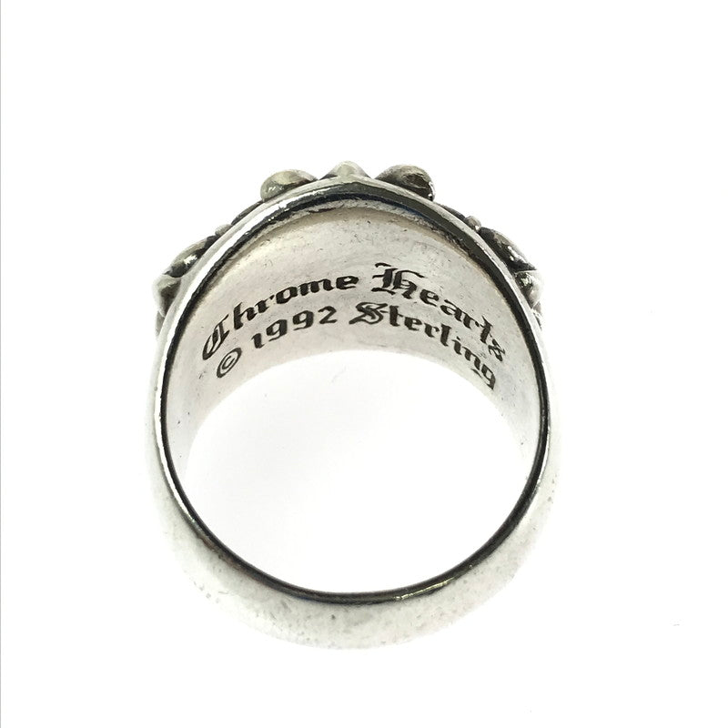 【中古品】【メンズ】 CHROME HEARTS クロムハーツ KEEPER RING キーパーリング 指輪 アクセサリー 190-260310-yy-02-tag カラー：シルバー 万代Net店
